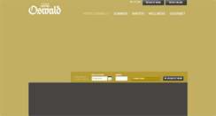 Desktop Screenshot of offers.hoteloswald.com