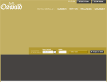 Tablet Screenshot of offers.hoteloswald.com